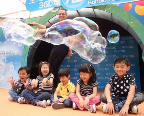 bublinář Hong Kong