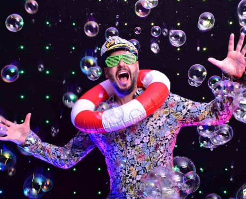 focení v bublinách crazy bubble fotokoutek