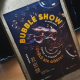 Plakát na bubbleshow v Istanbulu